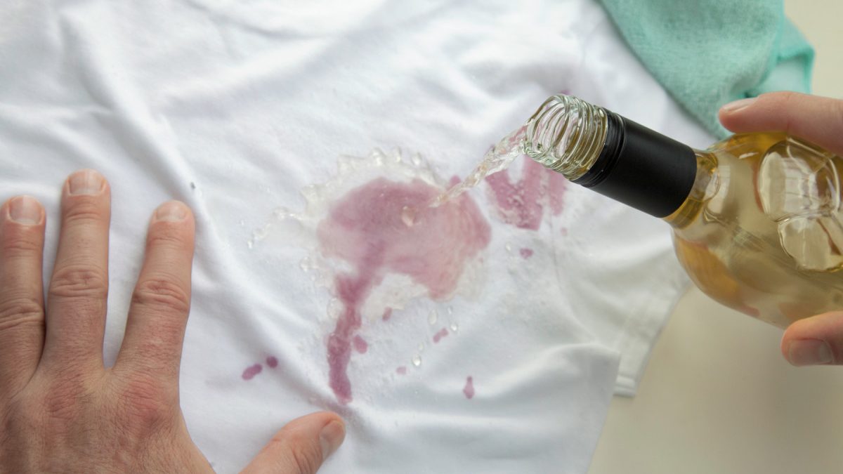 How to Get Red Wine Out of White Clothes