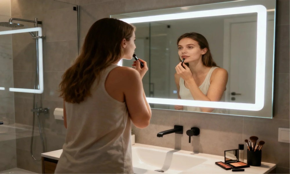How Smart Bathroom Mirrors Solve Common Fogging and Lighting Challenges Instantly